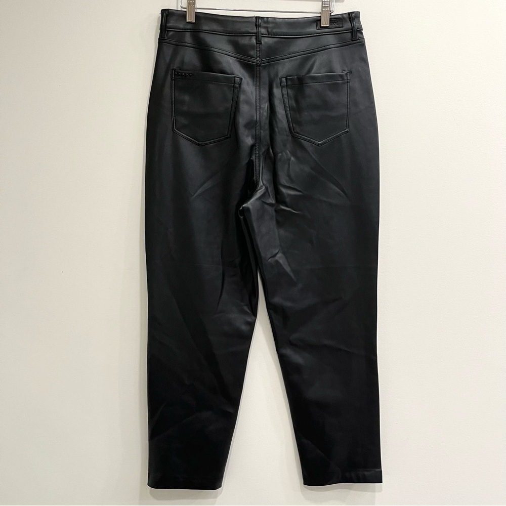 BLANKNYC Faux Leather Straight Leg Pant in Need You Tonight - Picture 5 of 13